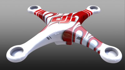 dji phantom 3d model cinema4d c4d 3ds obj dfx render rendered modell p1 p2 download mike vom mars blog buy purchase