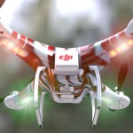 DJI Phantom 3D Model Cinema4D C4D .c4d .3ds .obj .max