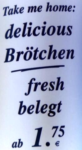 Firmen slogans falsch verstanden denglisch englisch werbung werbetexter ddr bürger endmark umfrage skurril übersetzung spruch unternehmen sprache muttersprache