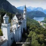 Neuschwanstein Castle Schloss Hohenschwangau FPV DJI Phantom Kopter Bayern Bavaria Drone Fatshark Mobius HD action cam predator attitude scenic nature alps mountains Forggensee Aerial Luftbild Luftaufnahmen Drohne Copter
