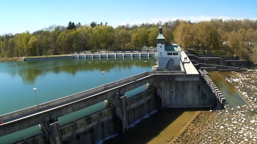 FPV DJI Phantom Augsburg Lech Hochablass