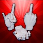 3d printed hand gestures human hand anatomy high detail mike vom mars blog decor Decoration decorative gesture gestures hand hands human human_body human_hand middle_finger sculptris sculpture anet a8 prusa filament