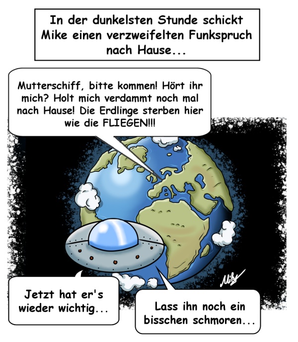 mikes tagebuch der apokalypse corona krise pandemie sars covid 19 seuche virus cartoon fun lustig mike vom mars blog covidiot covidioten qanon bill gates g5 truther