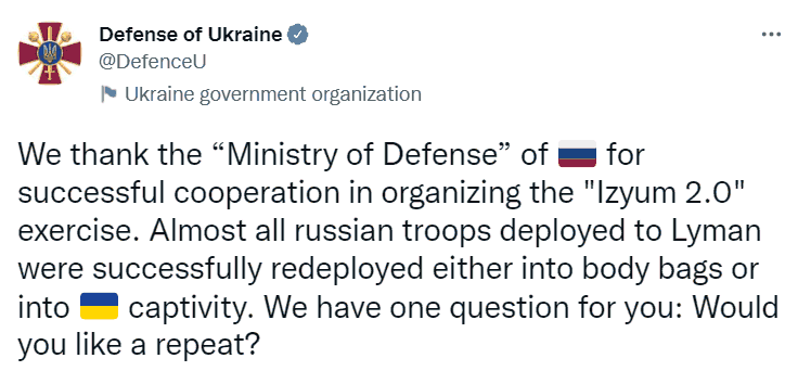 ukraine krieg putin taktische karte verlauf front lyman sloviansk kupiansk izium kramatorsk kherson kharkiv oskil mike vom mars blog