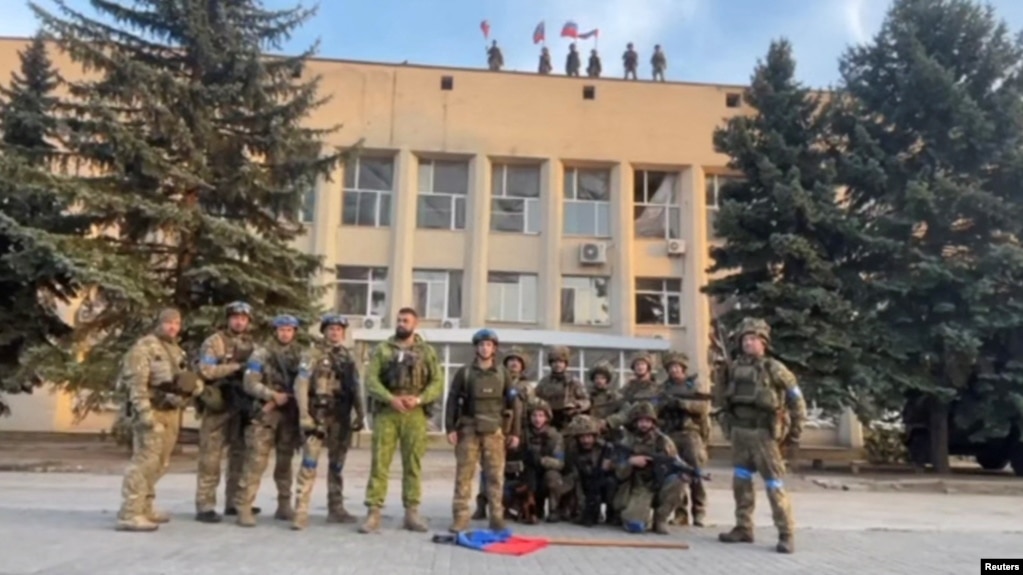 ukraine krieg putin taktische karte verlauf front lyman sloviansk kupiansk izium kramatorsk kherson kharkiv oskil mike vom mars blog