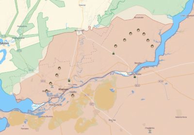 ukraine krieg putin taktische karte verlauf front lyman sloviansk kupiansk izium kramatorsk kherson kharkiv oskil mike vom mars blog