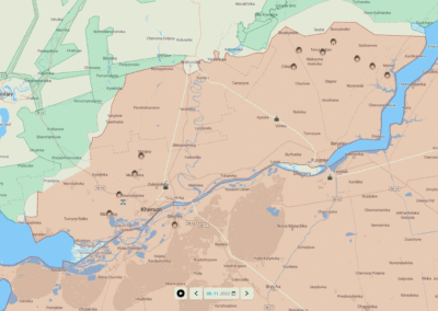 ukraine krieg putin taktische karte verlauf front lyman sloviansk kupiansk izium kramatorsk kherson kharkiv oskil mike vom mars blog