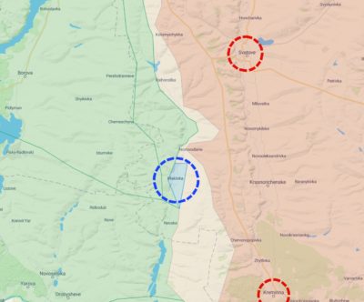 ukraine krieg putin taktische karte verlauf front lyman sloviansk kupiansk izium kramatorsk kherson kharkiv oskil mike vom mars blog