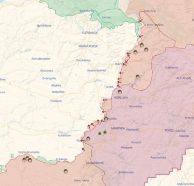 ukraine krieg putin taktische karte verlauf front lyman sloviansk kupiansk izium kramatorsk kherson kharkiv oskil mike vom mars blog