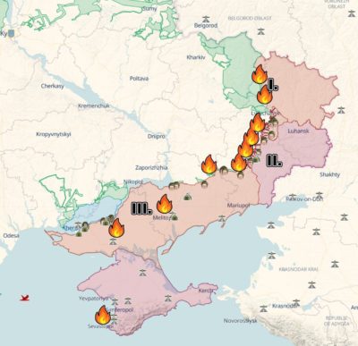ukraine krieg putin taktische karte verlauf front lyman sloviansk kupiansk izium kramatorsk kherson kharkiv oskil mike vom mars blog