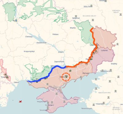ukraine krieg putin taktische karte verlauf front lyman sloviansk kupiansk izium kramatorsk kherson kharkiv oskil mike vom mars blog