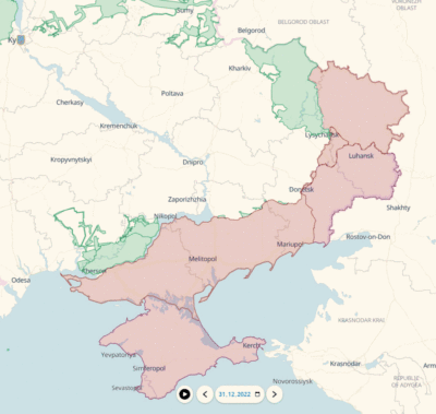 ukraine krieg putin taktische karte verlauf front lyman sloviansk kupiansk izium kramatorsk kherson kharkiv oskil soledar bakhmut mike vom mars blog