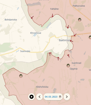 ukraine krieg putin taktische karte verlauf front lyman sloviansk kupiansk izium kramatorsk kherson kharkiv oskil soledar bakhmut mike vom mars blog