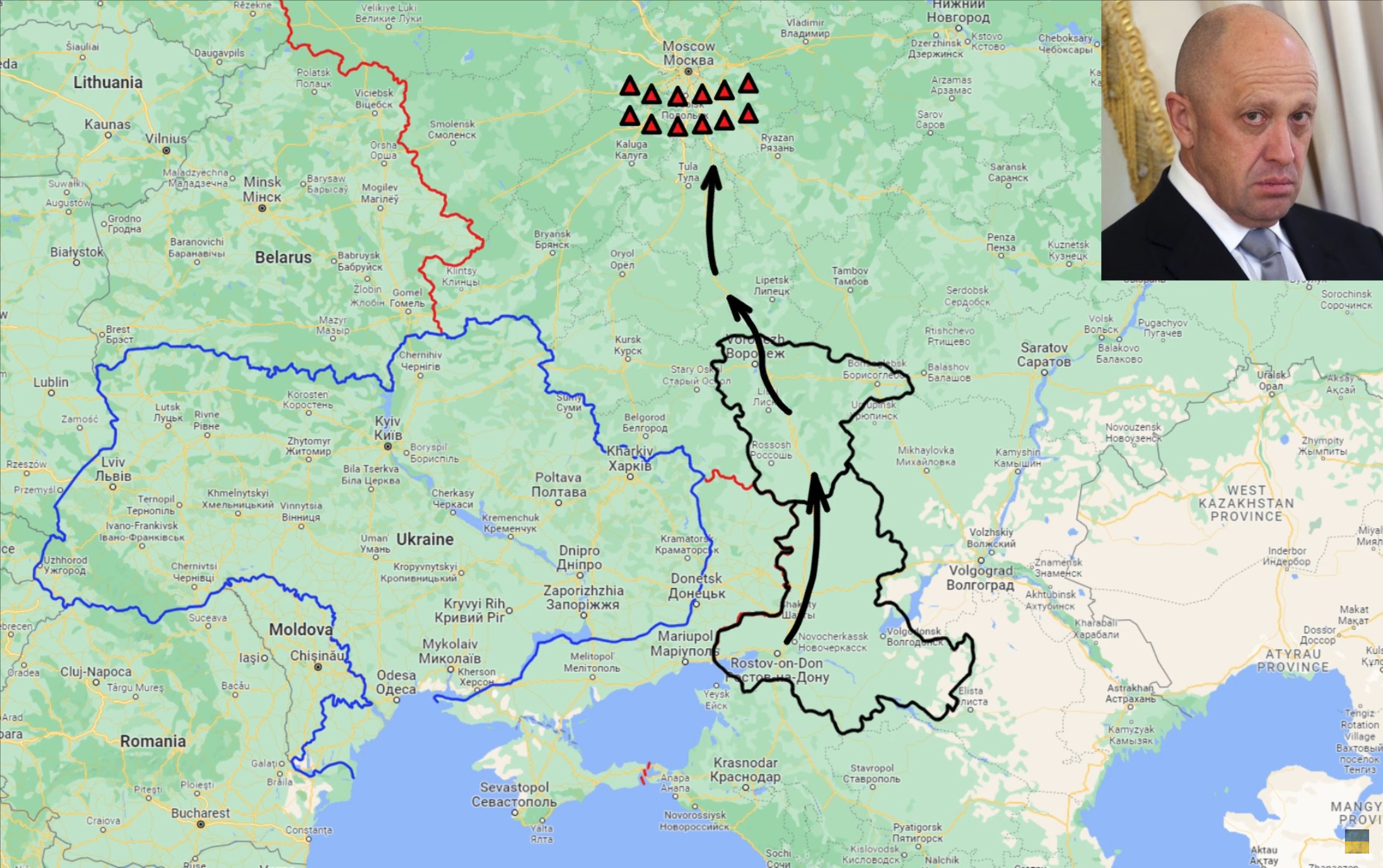 prigozhin schoigu gerasimow ukraine krieg putin taktische karte verlauf front lyman sloviansk kupiansk izium kramatorsk kherson kharkiv oskil soledar bakhmut belgorod kachowka damm gesprengt mike vom mars blog